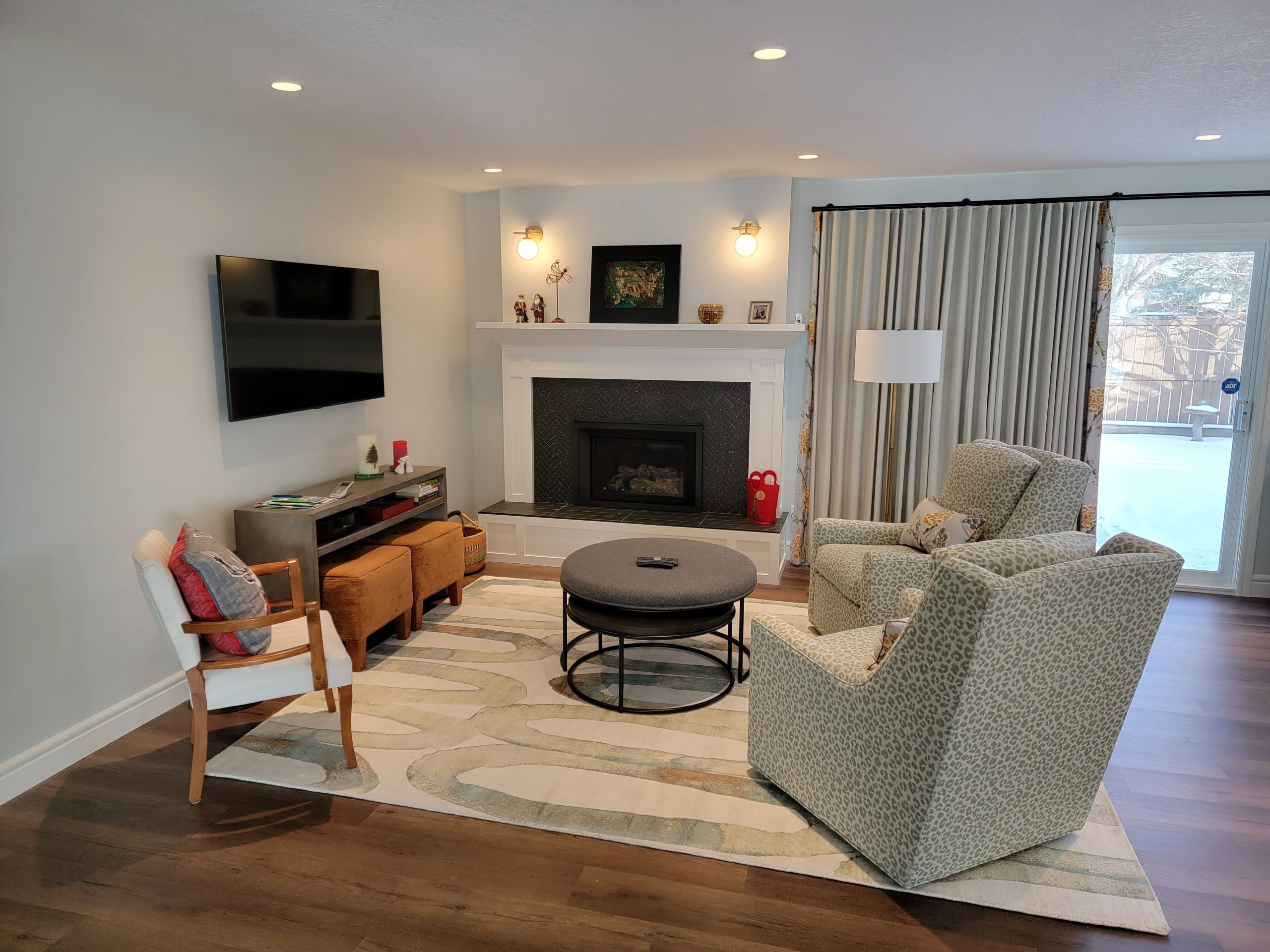 Living Spaces renovation by Distinct Developments