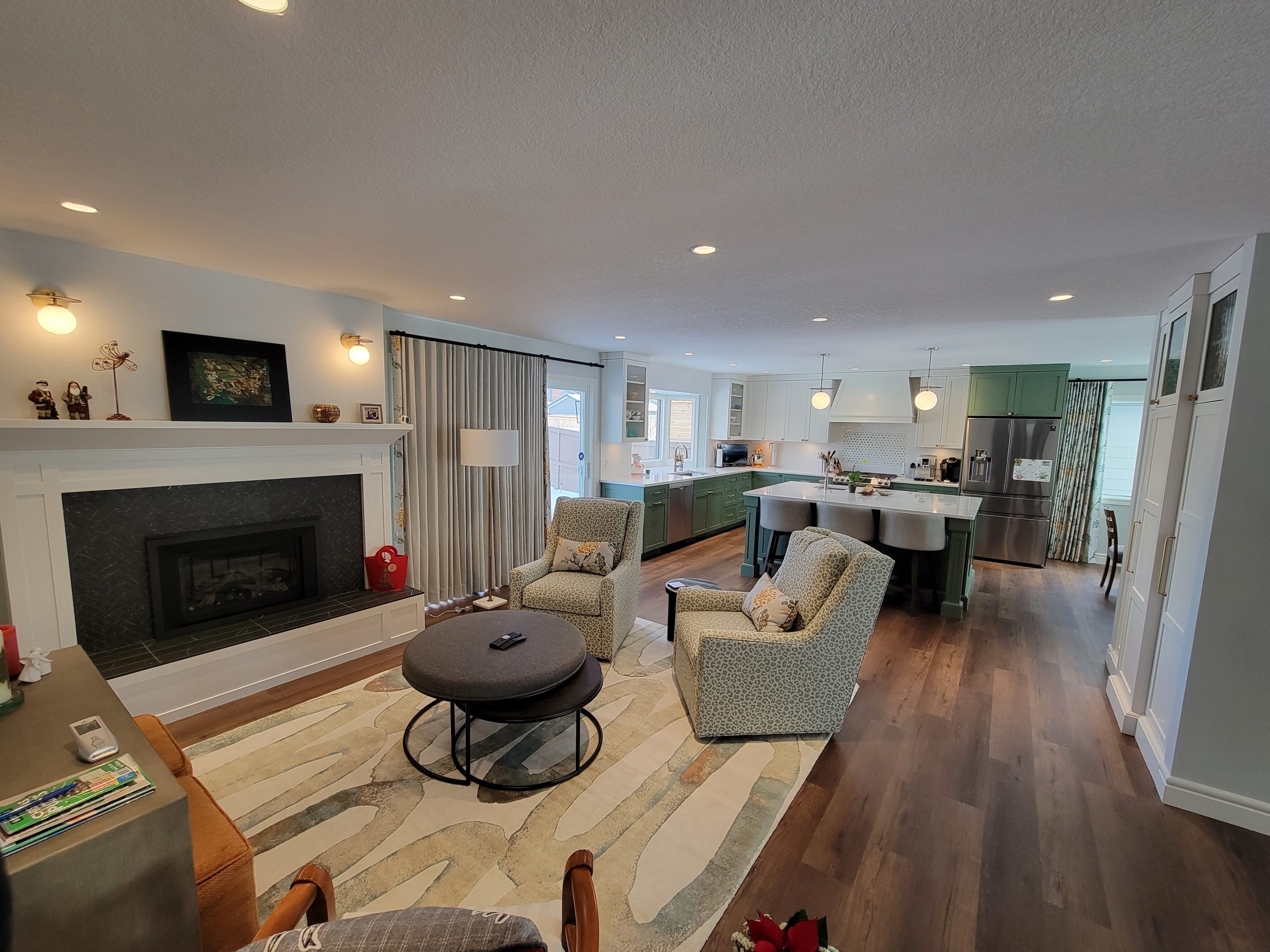 Living Spaces renovation by Distinct Developments